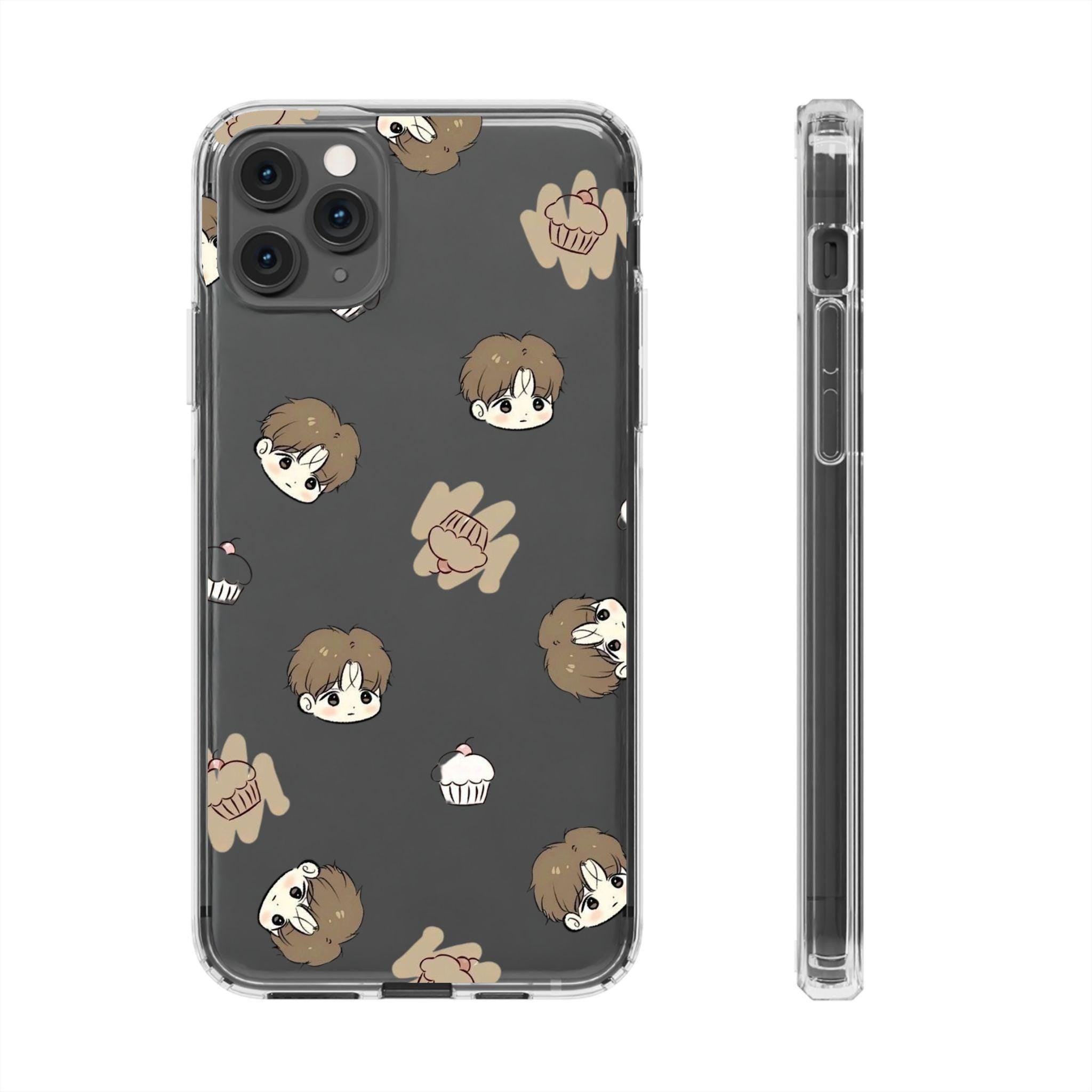 Jinx Chibi Kim Dan Clear Phone Case