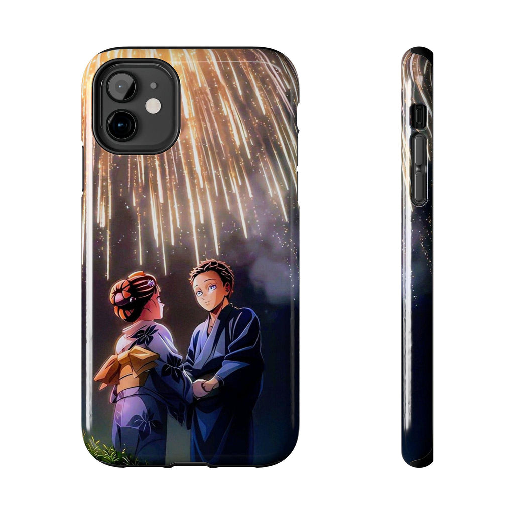 Akaza x Koyuki Fireworks Phone Case! |Demon Slayer Infinity Castle