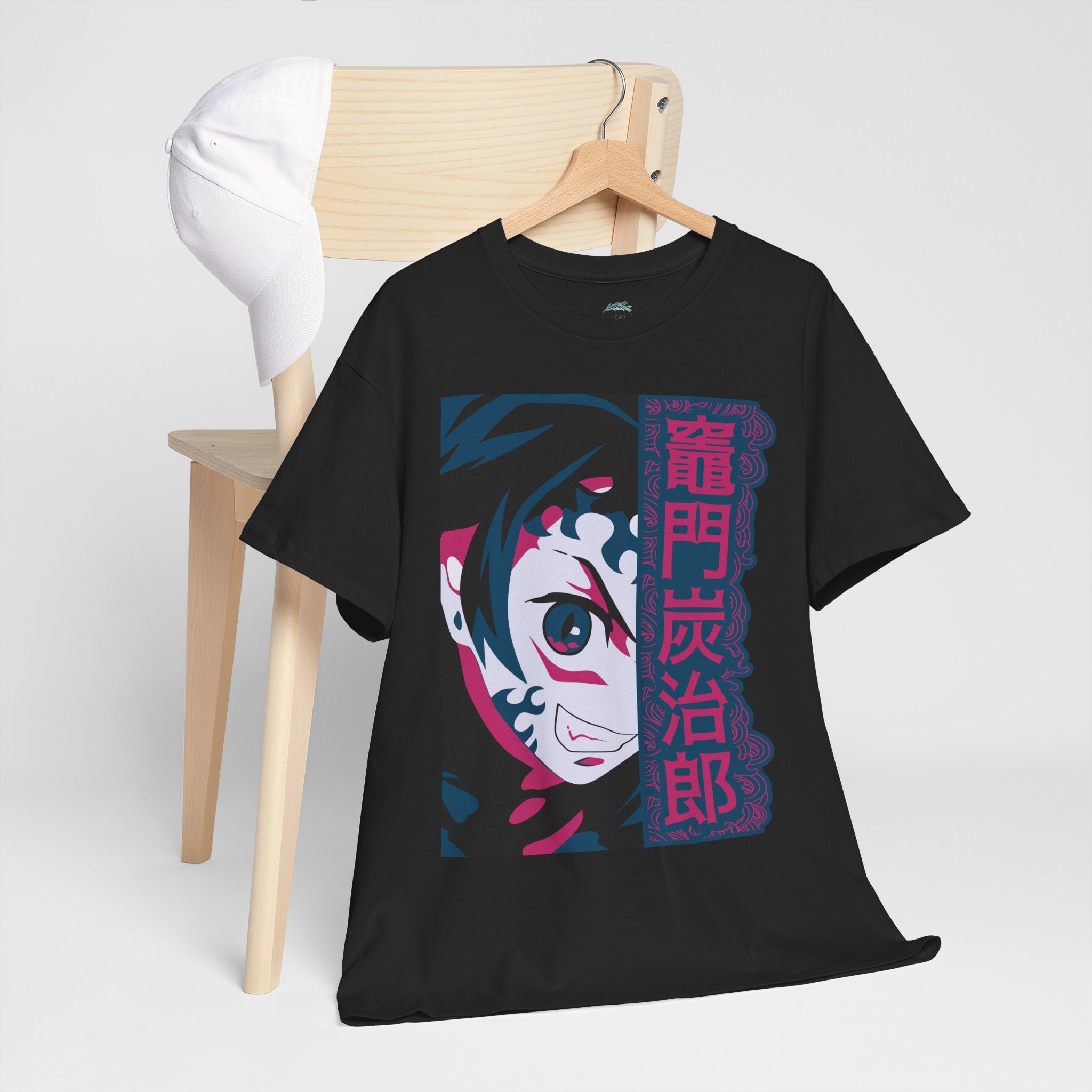 Demon Slayer Tanjiro Neon Portrait T-Shirt