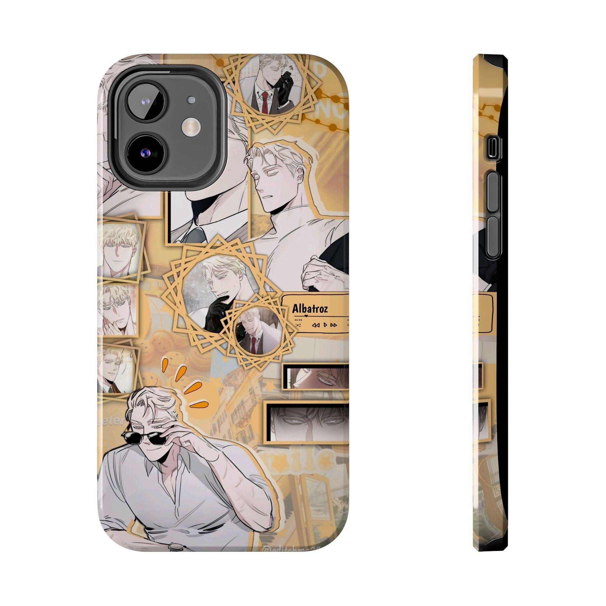 Caesar cute phone case collage || manhwa bl case