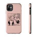 Cute Togararaka Pink phone case || kawaii manga phone case || my hero academia