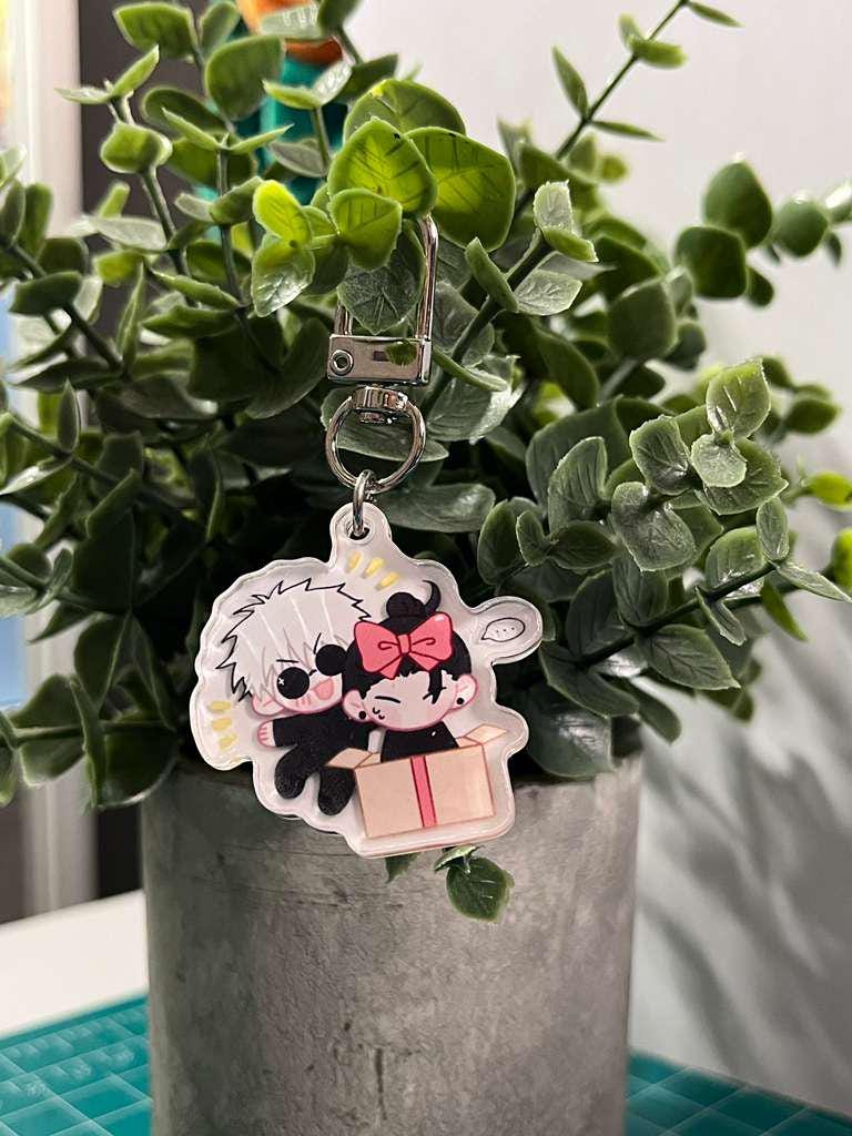Satoru Gojo x Geto Acrylic Phone Charm – Limited Edition