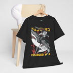 Chainsaw Man Graphic Tee — Anime Devil Hunter Shirt (Japanese Text)