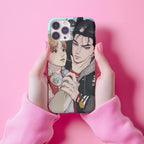 Jinx Manhwa Phone Case | Joo Jaekyung & Kim Dan Design