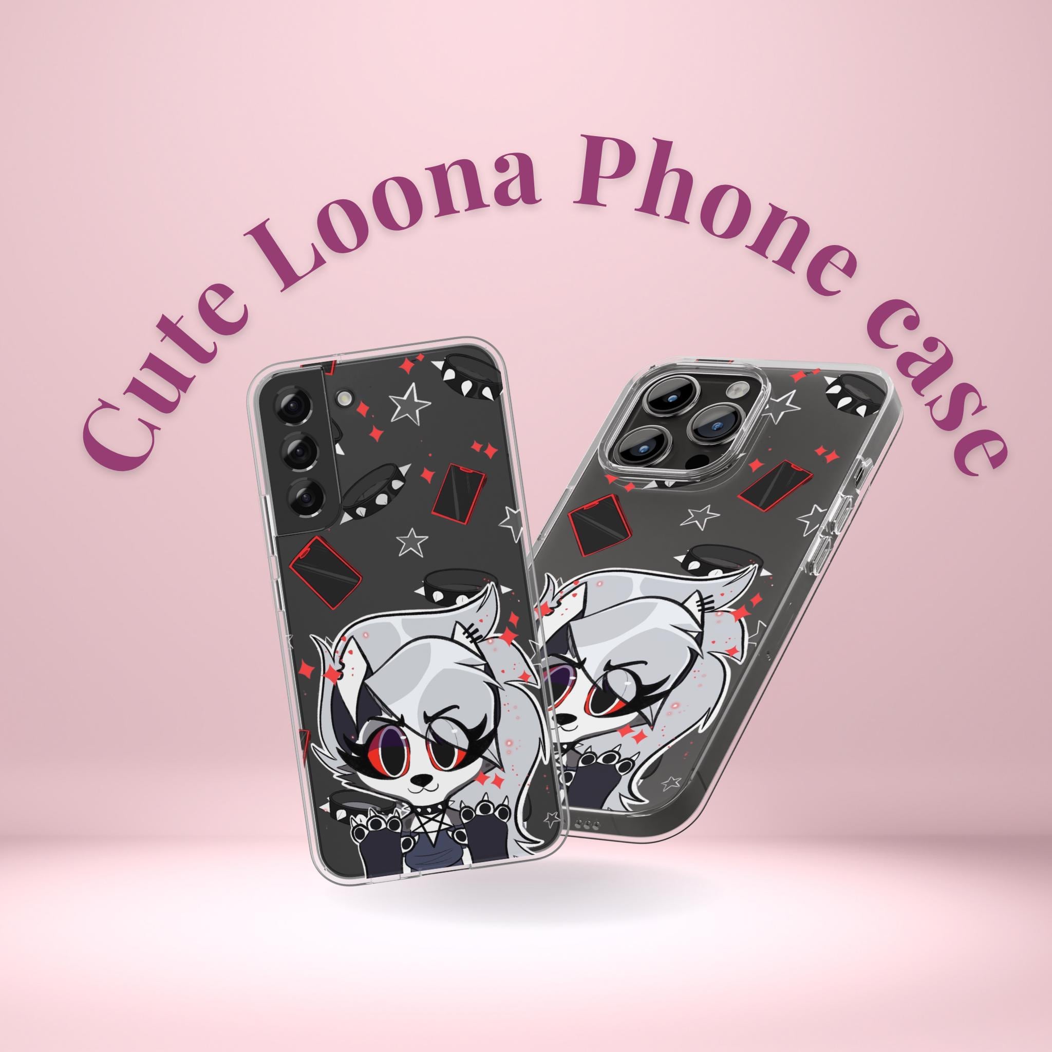 Cute Loona Helluva Boss Phone Case – Clear Protective Cover
