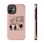 Cute Togararaka Pink phone case || kawaii manga phone case || my hero academia