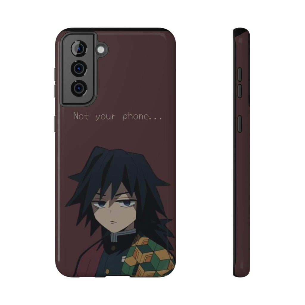 Tomioka cute phone case || demon slayer
