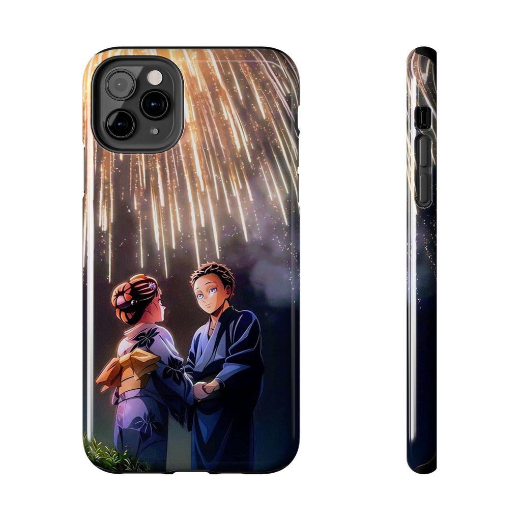 Akaza x Koyuki Fireworks Phone Case! |Demon Slayer Infinity Castle