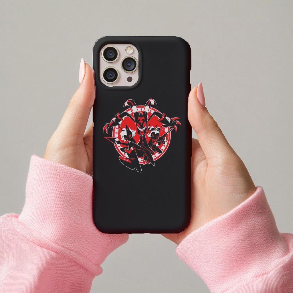Helluva Boss I.M.P Logo Phone Case – Bold Style Meets Protection