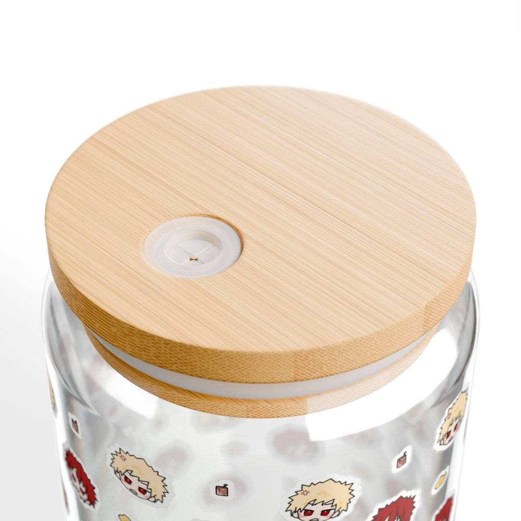 Whimsical Sipper Glass, 16oz - Perfect for Parties, Birthdays, Home Decor, Eco-Friendly Drinkware, Gift for Friends