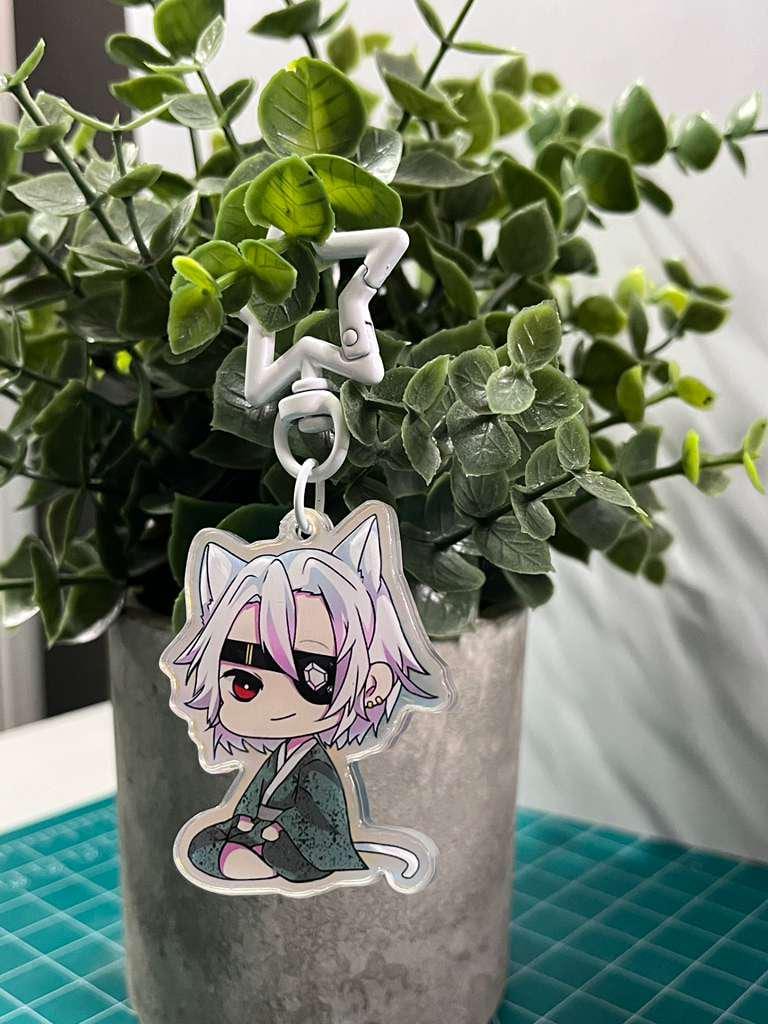 Demon Slayer Chibi Keychain – Adorable Fan Art