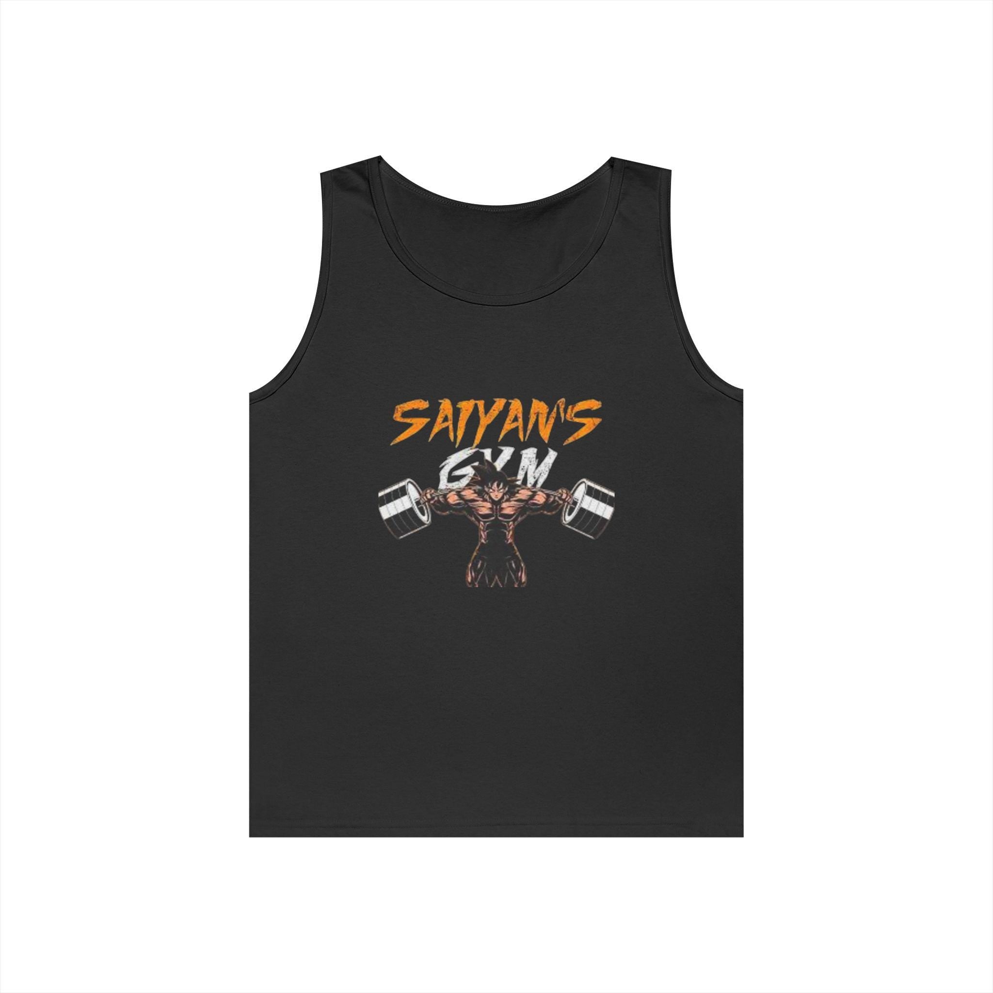 Goku Unisex Heavy Cotton Gym Tank Top – Your Ultimate Anime Workout Companion