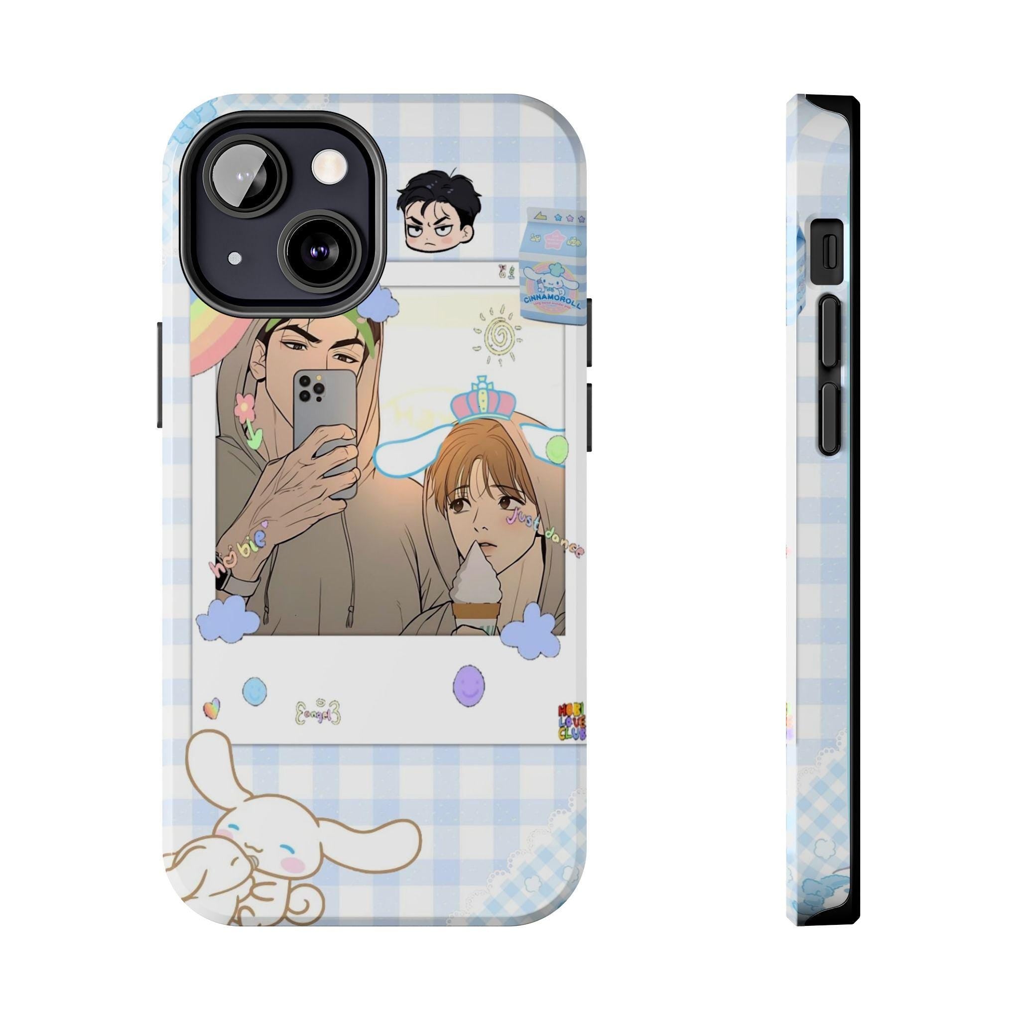 Jinx Pastel Aesthetic Phone Cover, Kawaii Tech Accessory