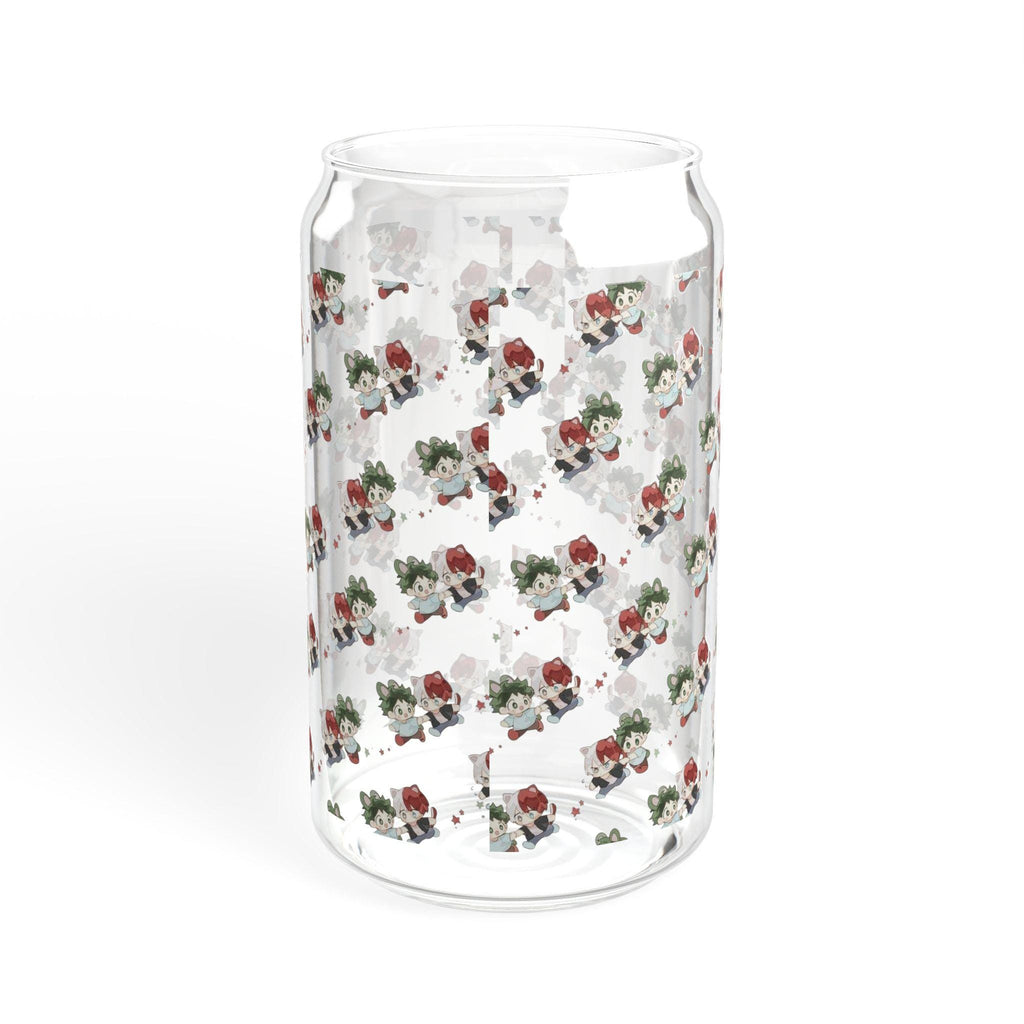 Whimsical Sipper Glass, 16oz - Perfect for Parties, Birthdays, Home Decor, Eco-Friendly Drinkware, Gift for Friends