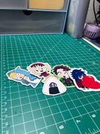 Demon Slayer Chibi Stickers – Exclusive Designs