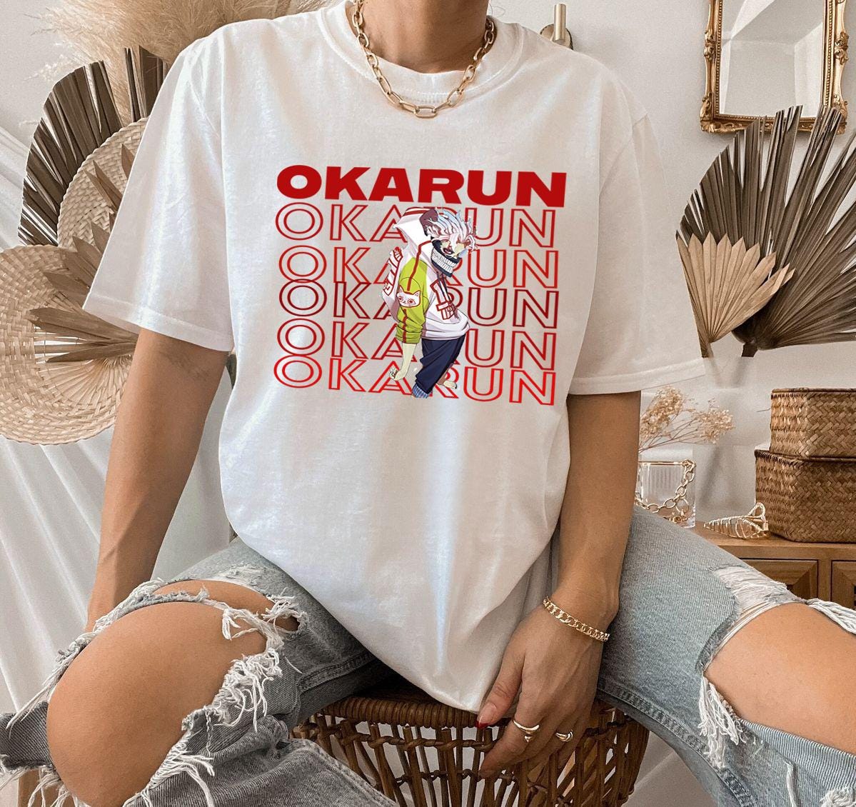 Dandadan Okarun Streetwear T-Shirt – Limited Edition Comfort