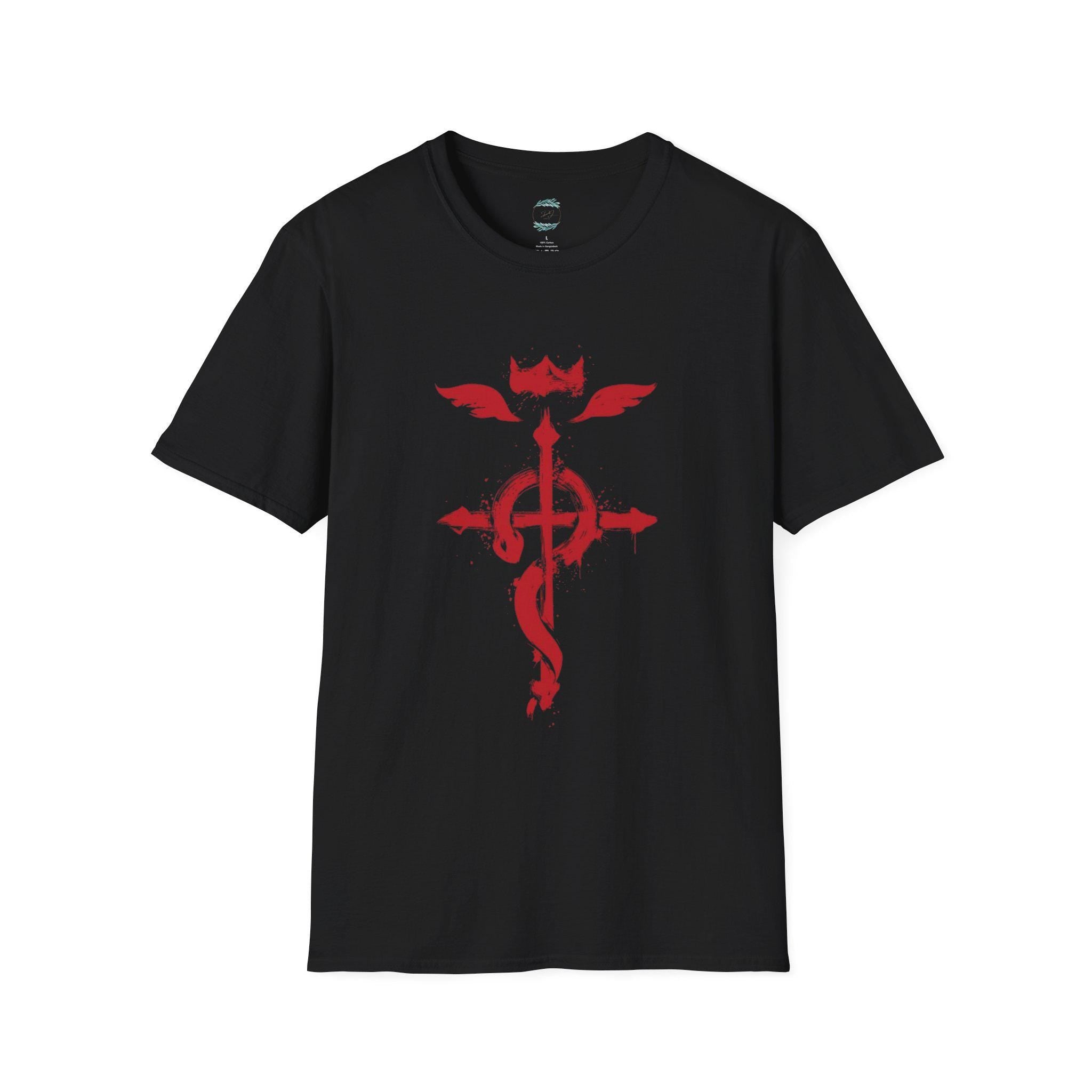Fullmetal Alchemist Anime T-Shirt – Bold Red Design