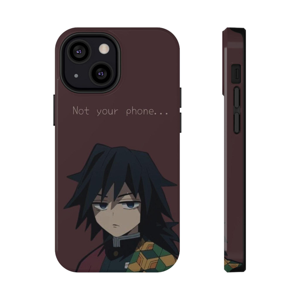 Tomioka cute phone case || demon slayer