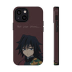 Tomioka cute phone case || demon slayer