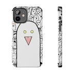 Cute Ghost Phone Case, Tough Phone Cases for Kids, Trendy Smartphone Cover, Halloween Gift, Quirky Tech Accessory