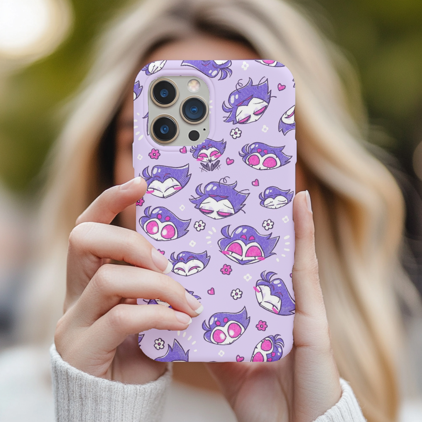 Stolas Chibi Phone Case – A Splash of Fun