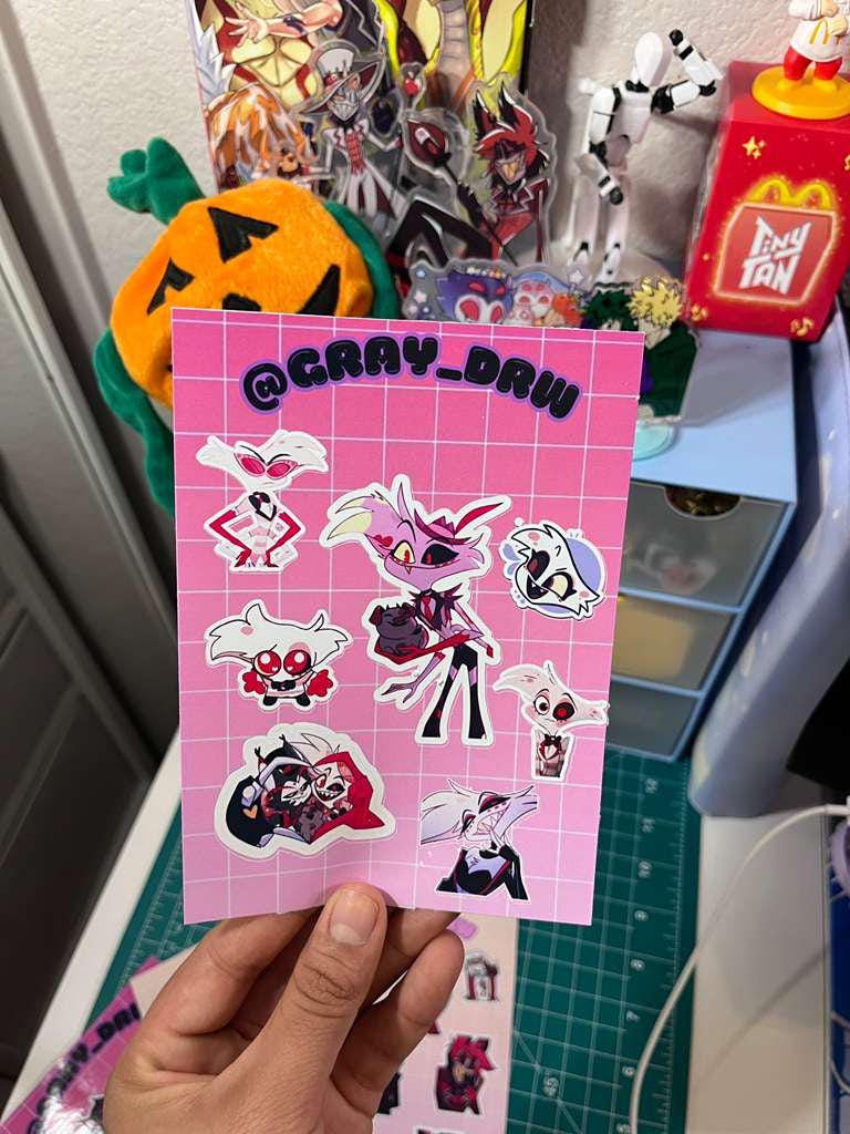 Hazbin Hotel Stickers Set – Waterproof & Durable