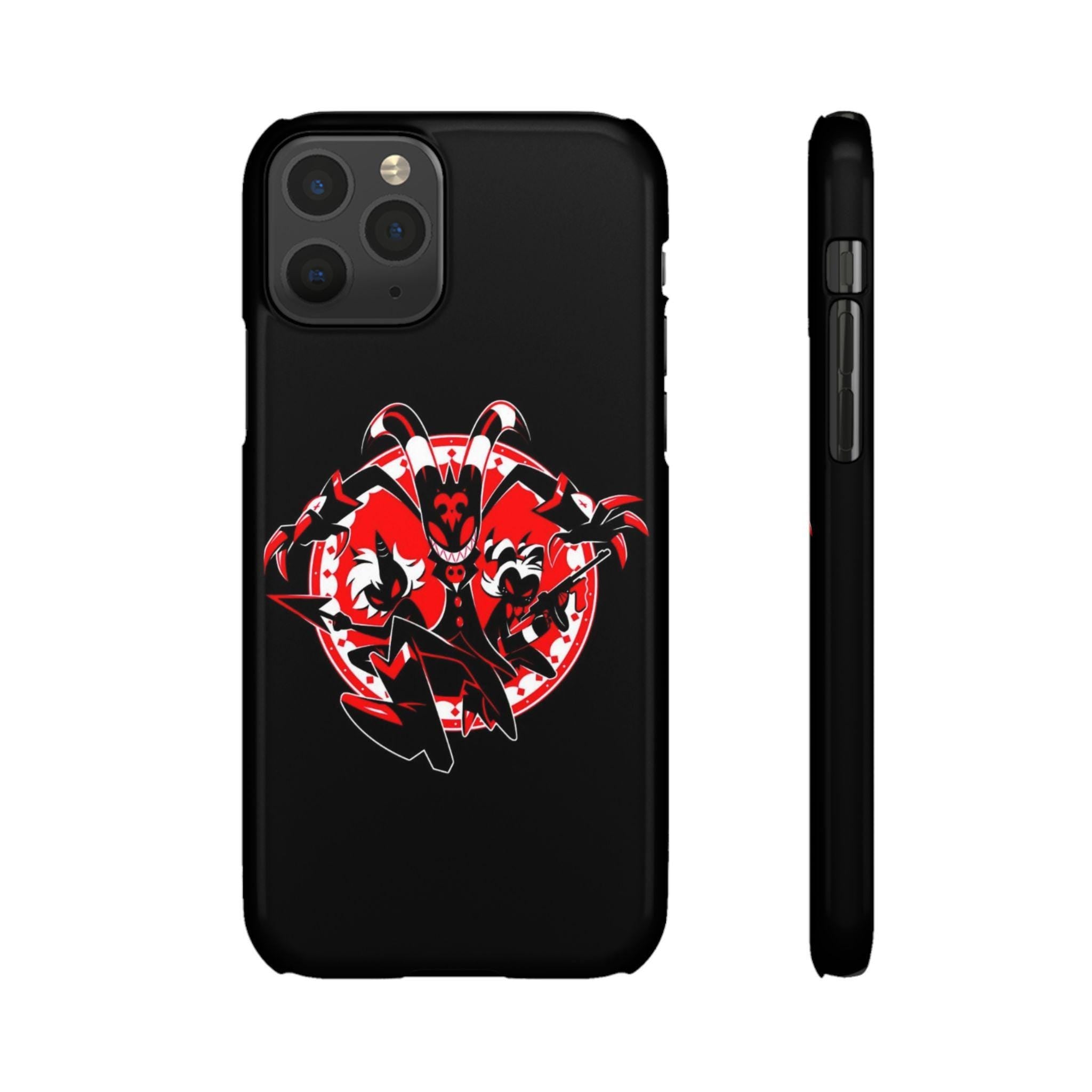 Helluva Boss I.M.P Logo Phone Case – Bold Style Meets Protection