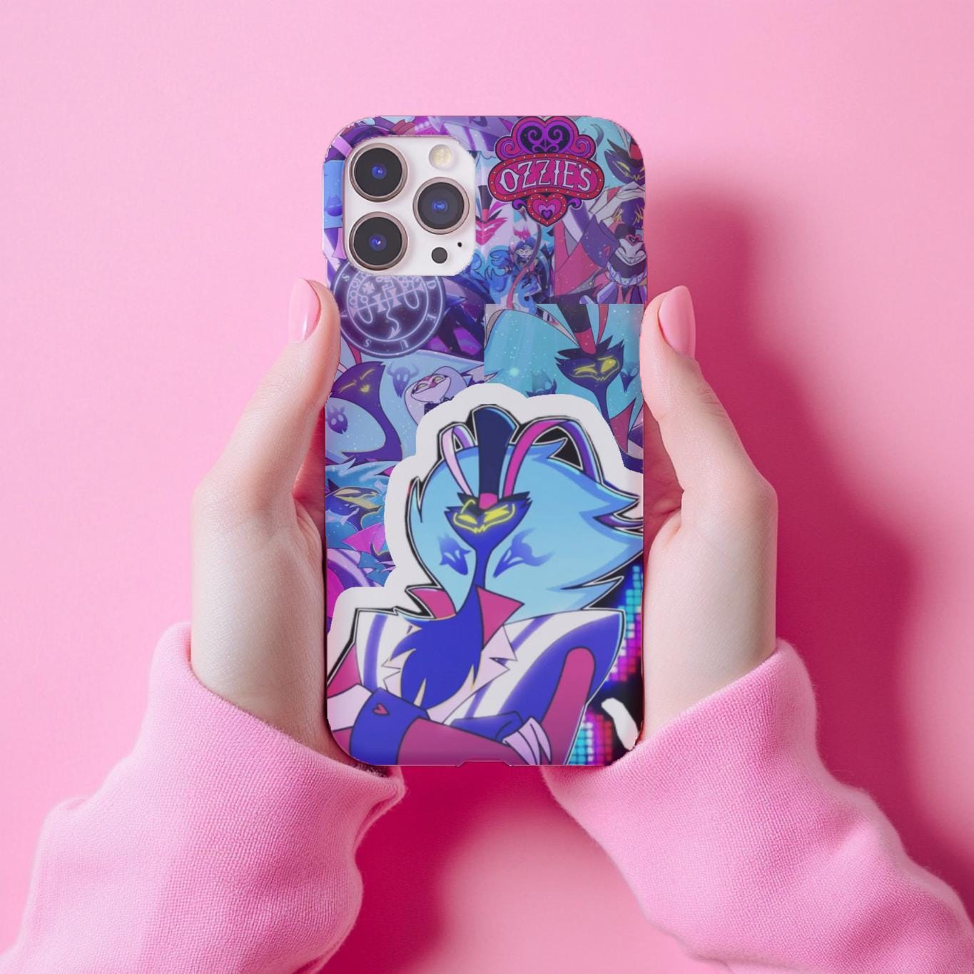 Cute Asmodeous phone case || aesthetic collage asmodeous from Helluvaboss