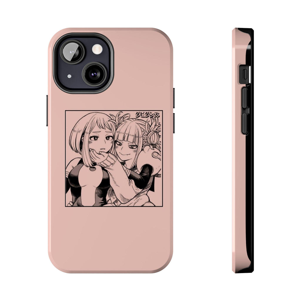 Cute Togararaka Pink phone case || kawaii manga phone case || my hero academia