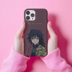 Tomioka cute phone case || demon slayer