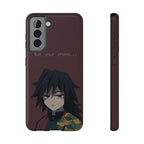 Tomioka cute phone case || demon slayer