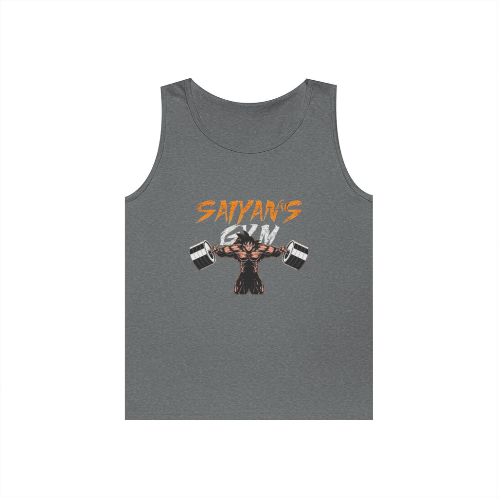 Goku Unisex Heavy Cotton Gym Tank Top – Your Ultimate Anime Workout Companion
