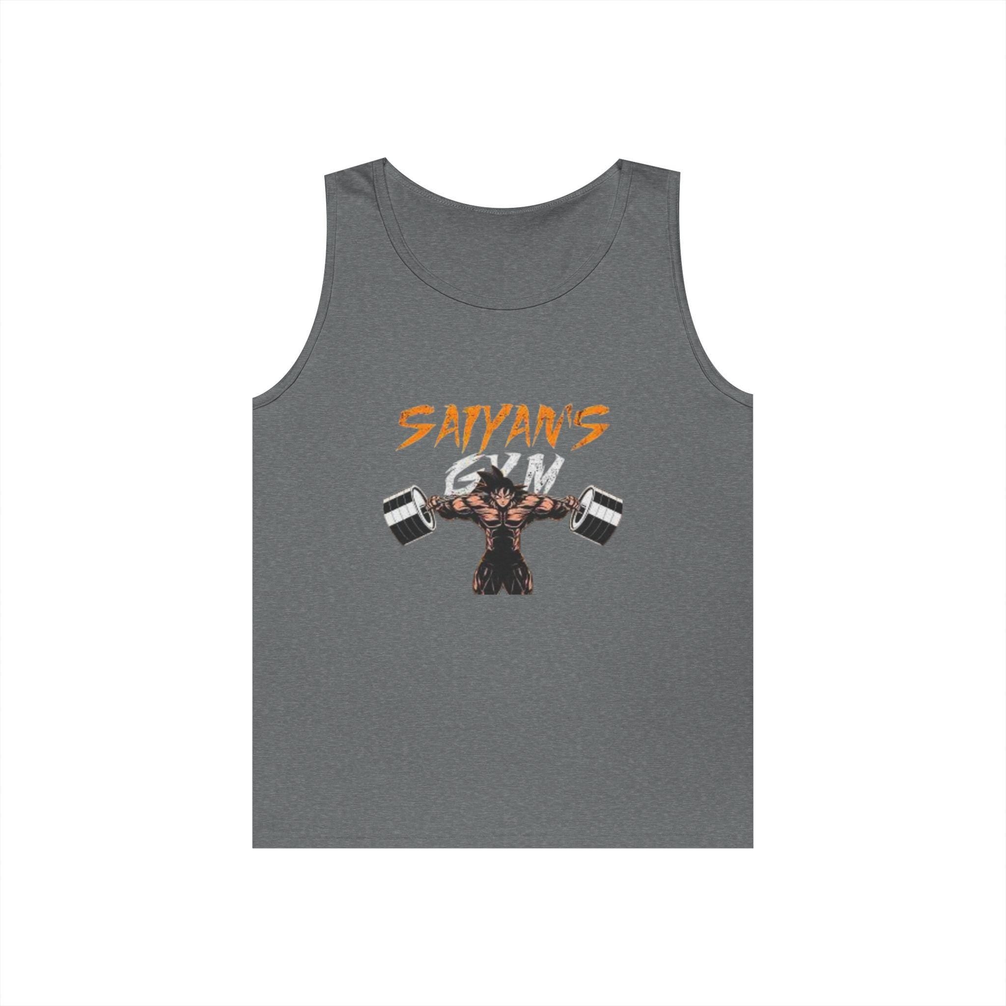 Goku Unisex Heavy Cotton Gym Tank Top – Your Ultimate Anime Workout Companion