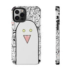 Cute Ghost Phone Case, Tough Phone Cases for Kids, Trendy Smartphone Cover, Halloween Gift, Quirky Tech Accessory