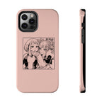 Cute Togararaka Pink phone case || kawaii manga phone case || my hero academia