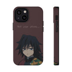 Tomioka cute phone case || demon slayer