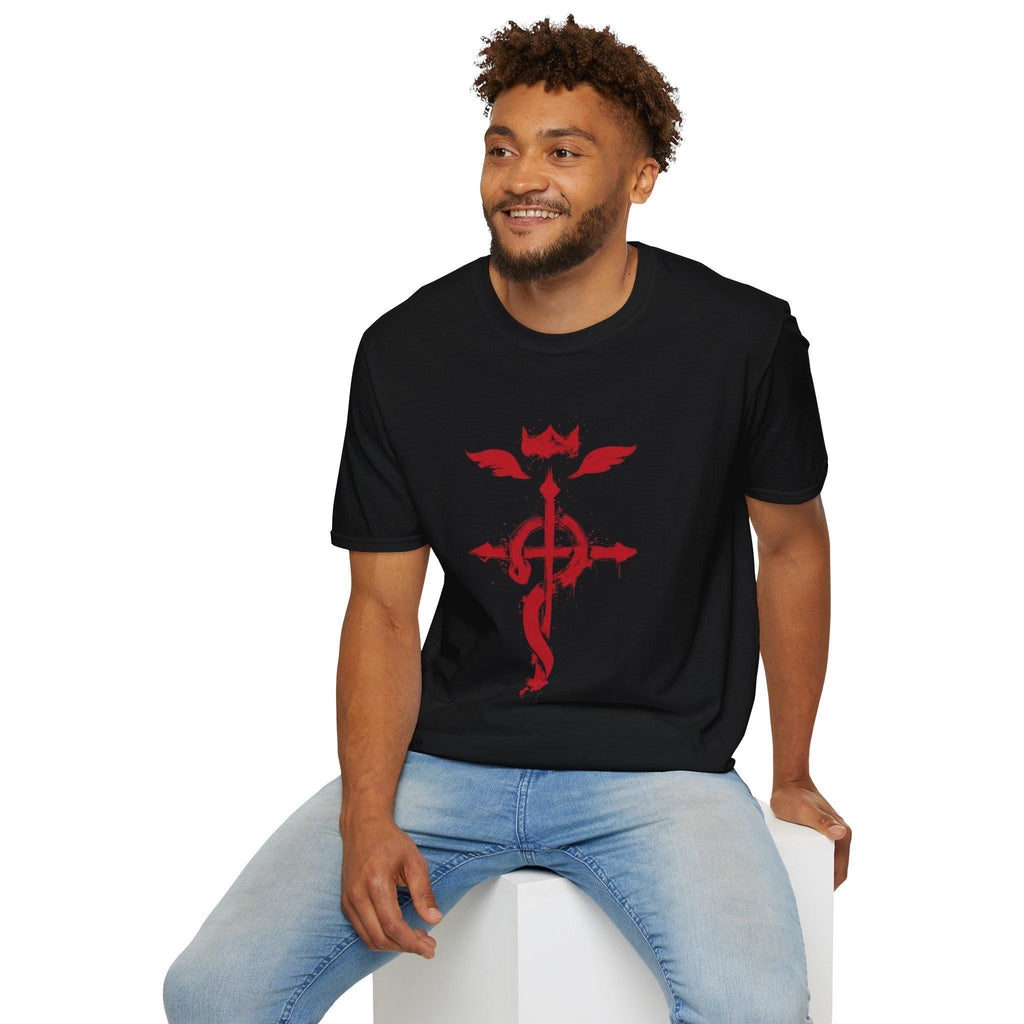 Fullmetal Alchemist Anime T-Shirt – Bold Red Design
