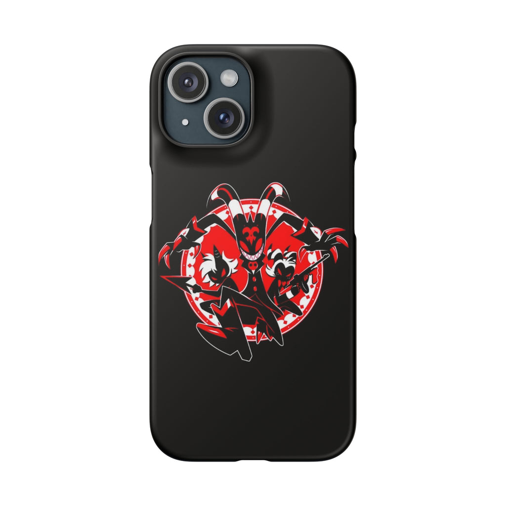 Helluva Boss I.M.P Logo Phone Case – Bold Style Meets Protection