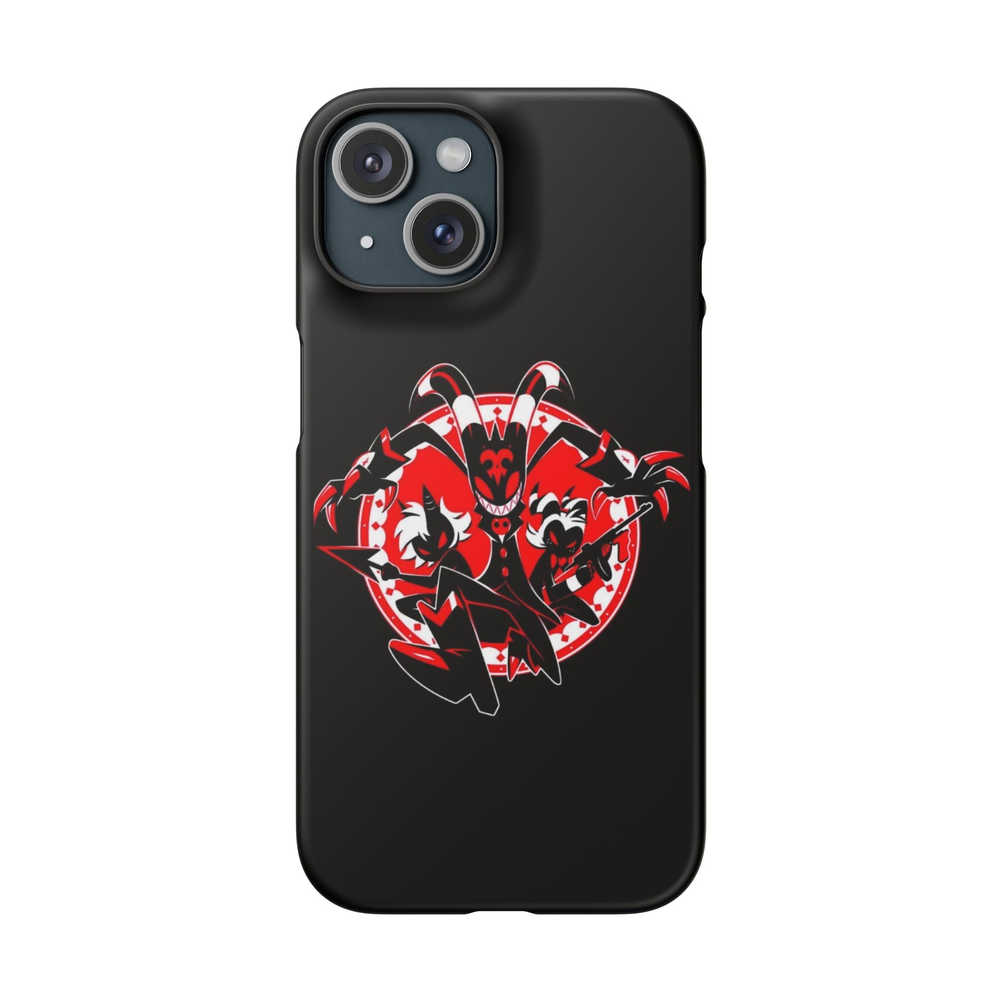 Helluva Boss I.M.P Logo Phone Case – Bold Style Meets Protection
