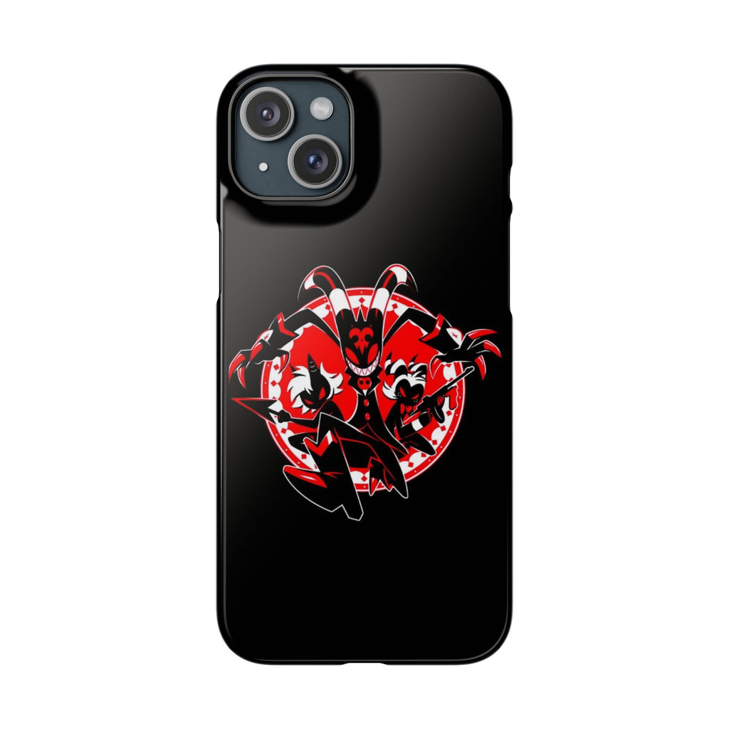 Helluva Boss I.M.P Logo Phone Case – Bold Style Meets Protection