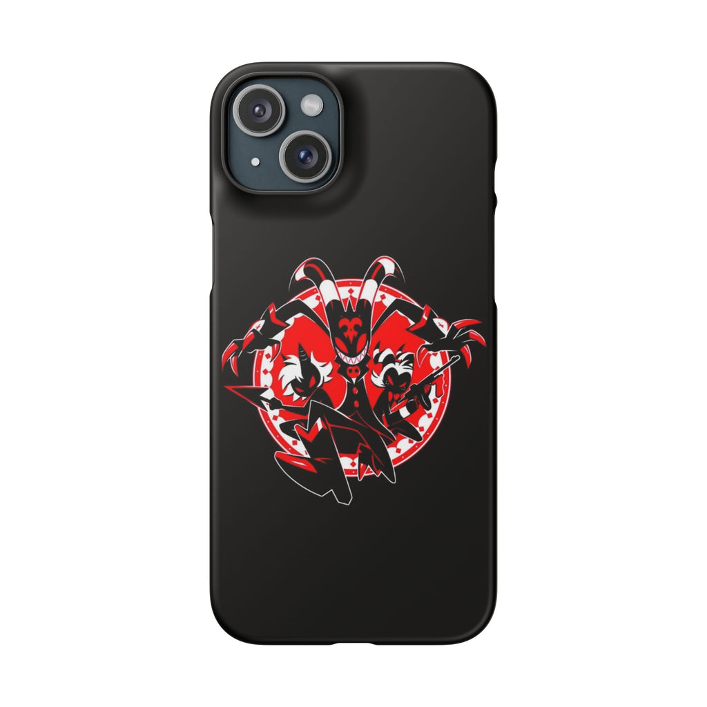 Helluva Boss I.M.P Logo Phone Case – Bold Style Meets Protection