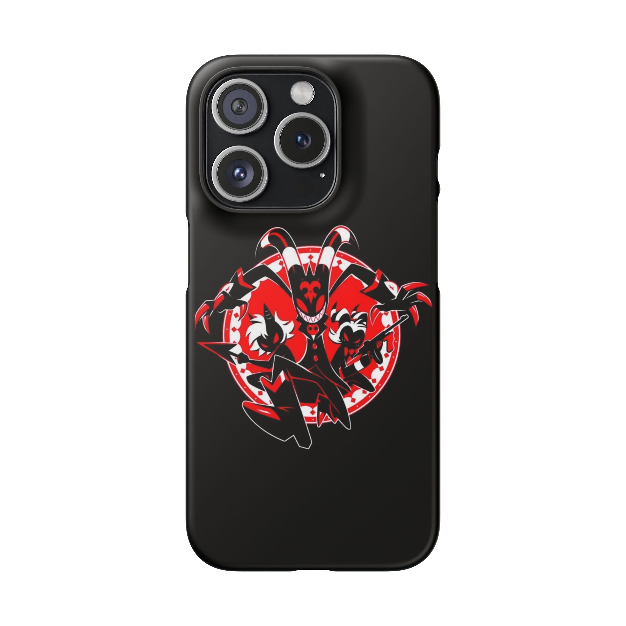 Helluva Boss I.M.P Logo Phone Case – Bold Style Meets Protection