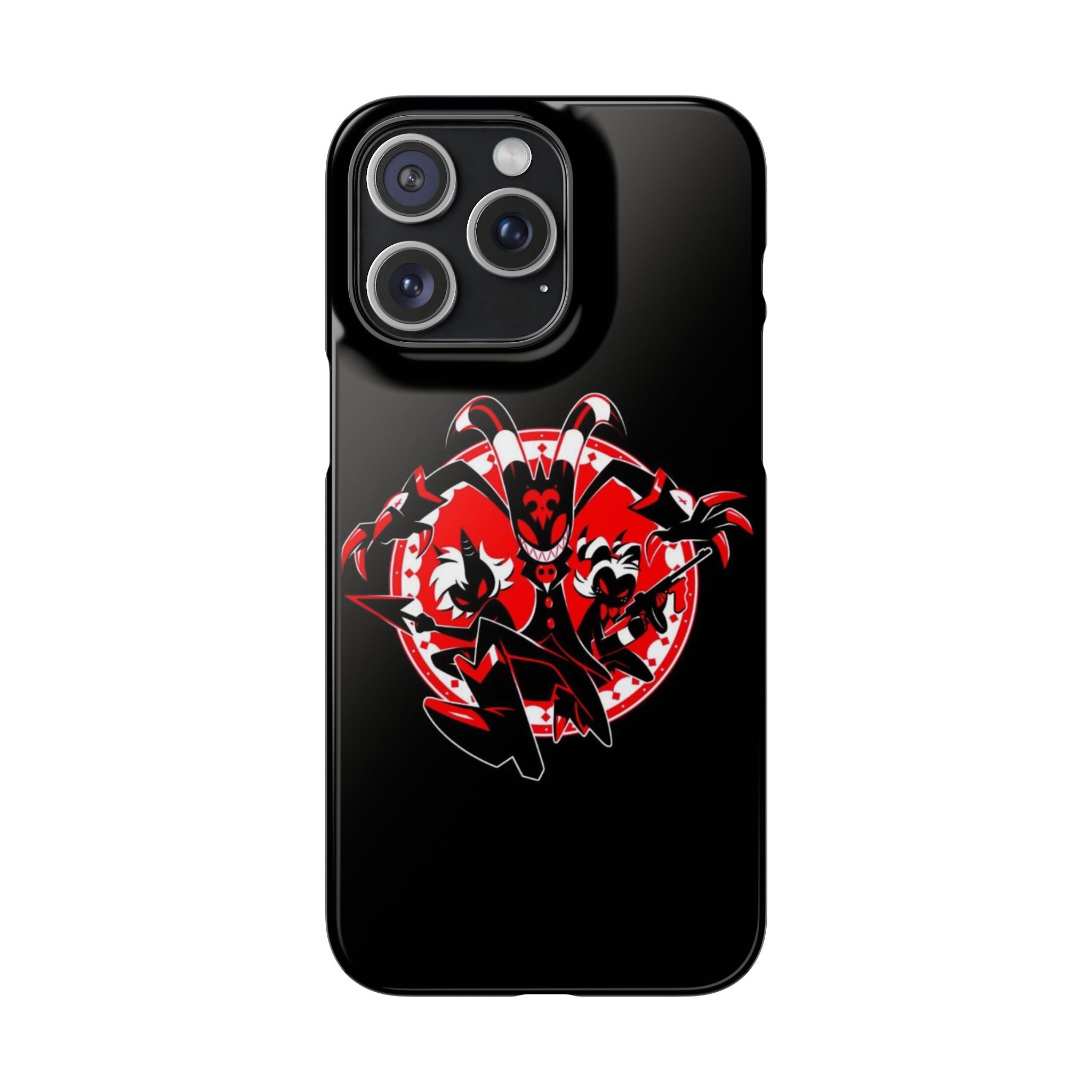 Helluva Boss I.M.P Logo Phone Case – Bold Style Meets Protection