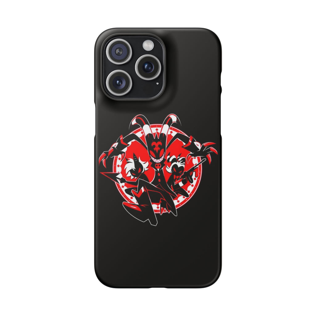 Helluva Boss I.M.P Logo Phone Case – Bold Style Meets Protection