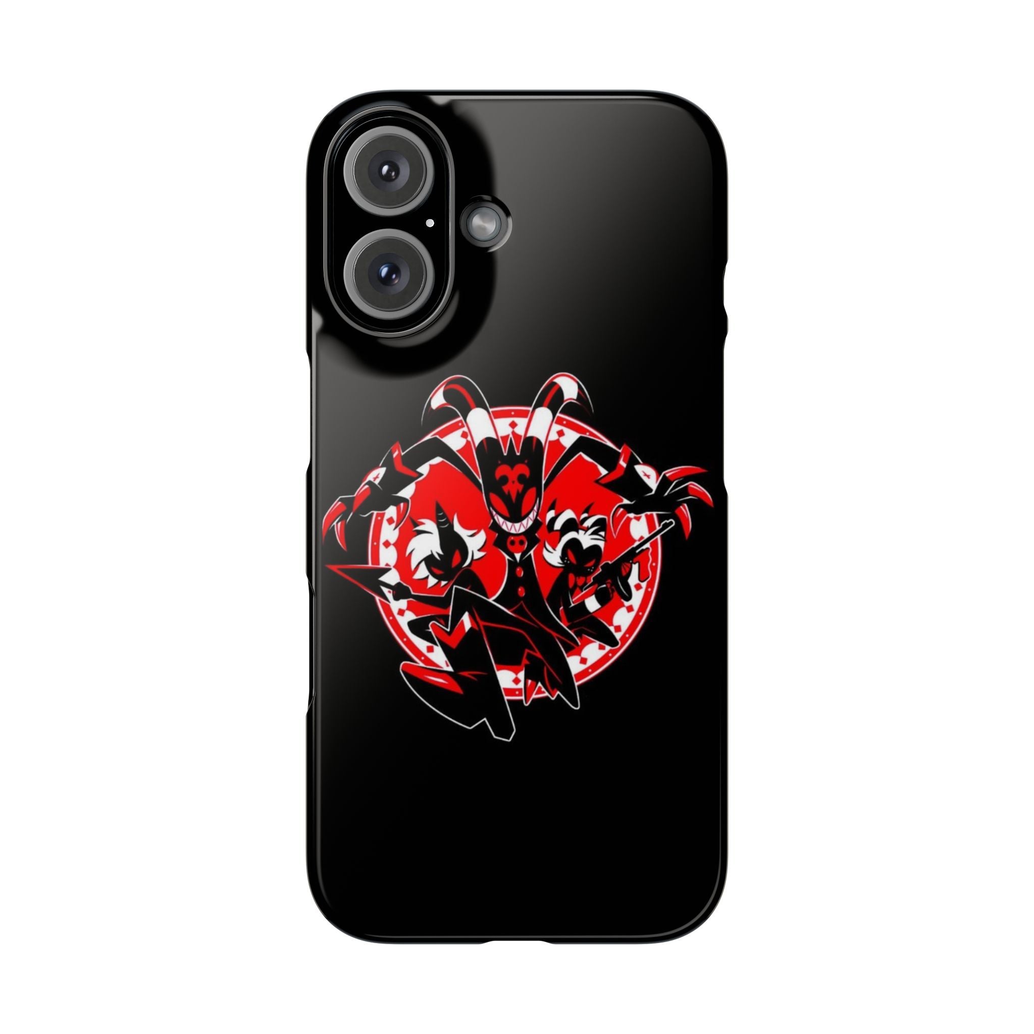 Helluva Boss I.M.P Logo Phone Case – Bold Style Meets Protection