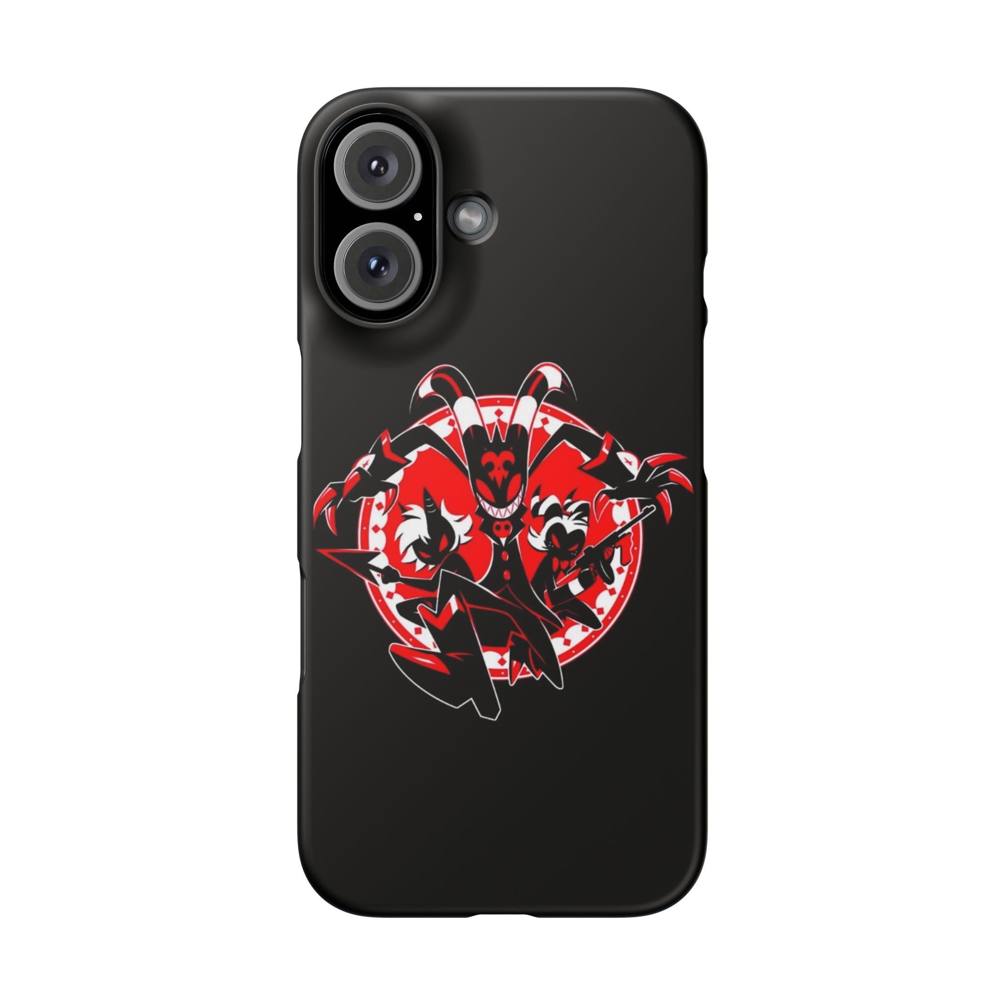 Helluva Boss I.M.P Logo Phone Case – Bold Style Meets Protection
