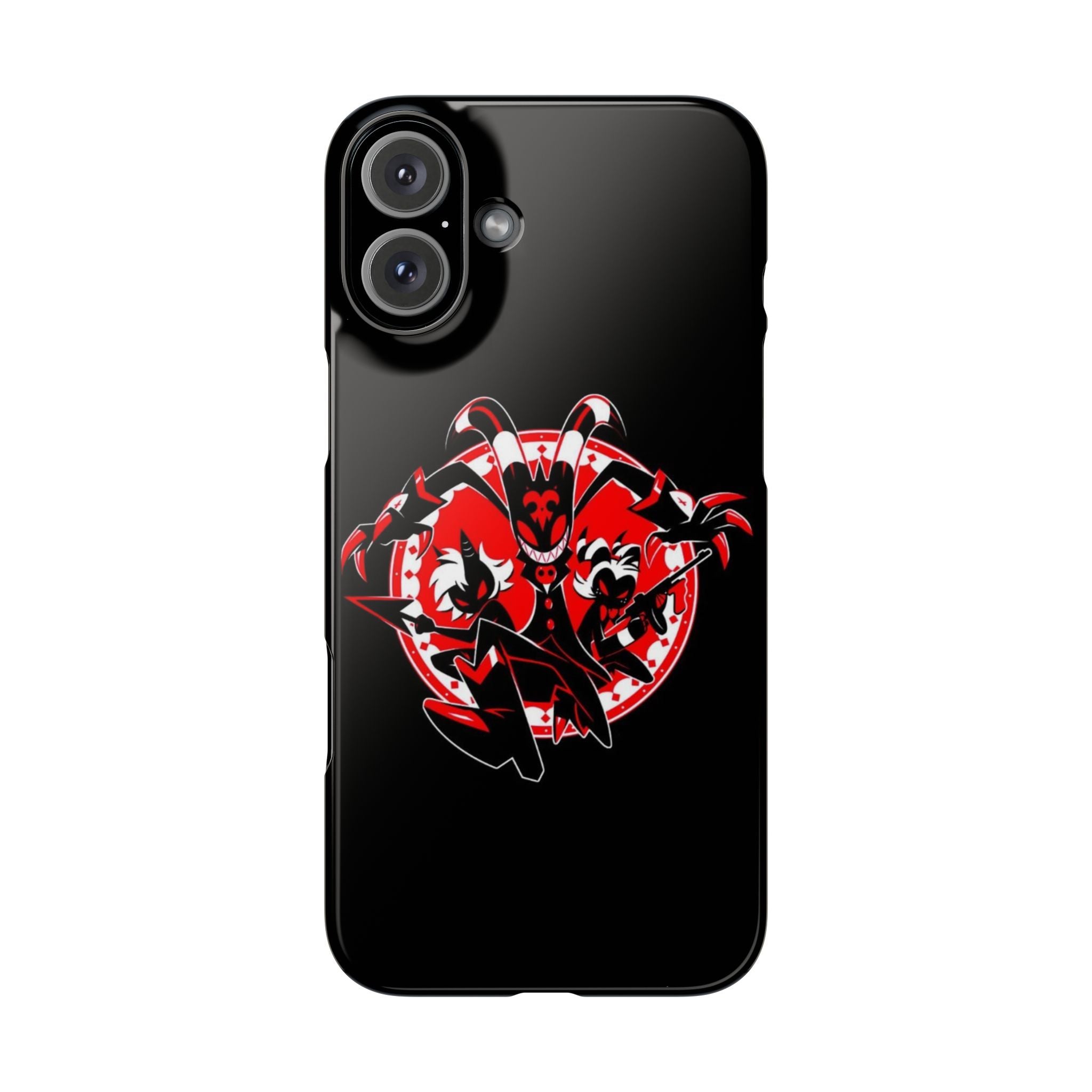 Helluva Boss I.M.P Logo Phone Case – Bold Style Meets Protection