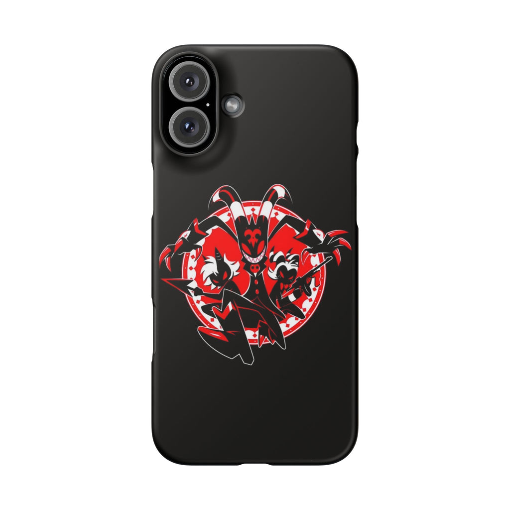 Helluva Boss I.M.P Logo Phone Case – Bold Style Meets Protection