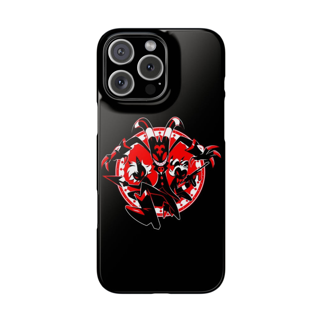 Helluva Boss I.M.P Logo Phone Case – Bold Style Meets Protection