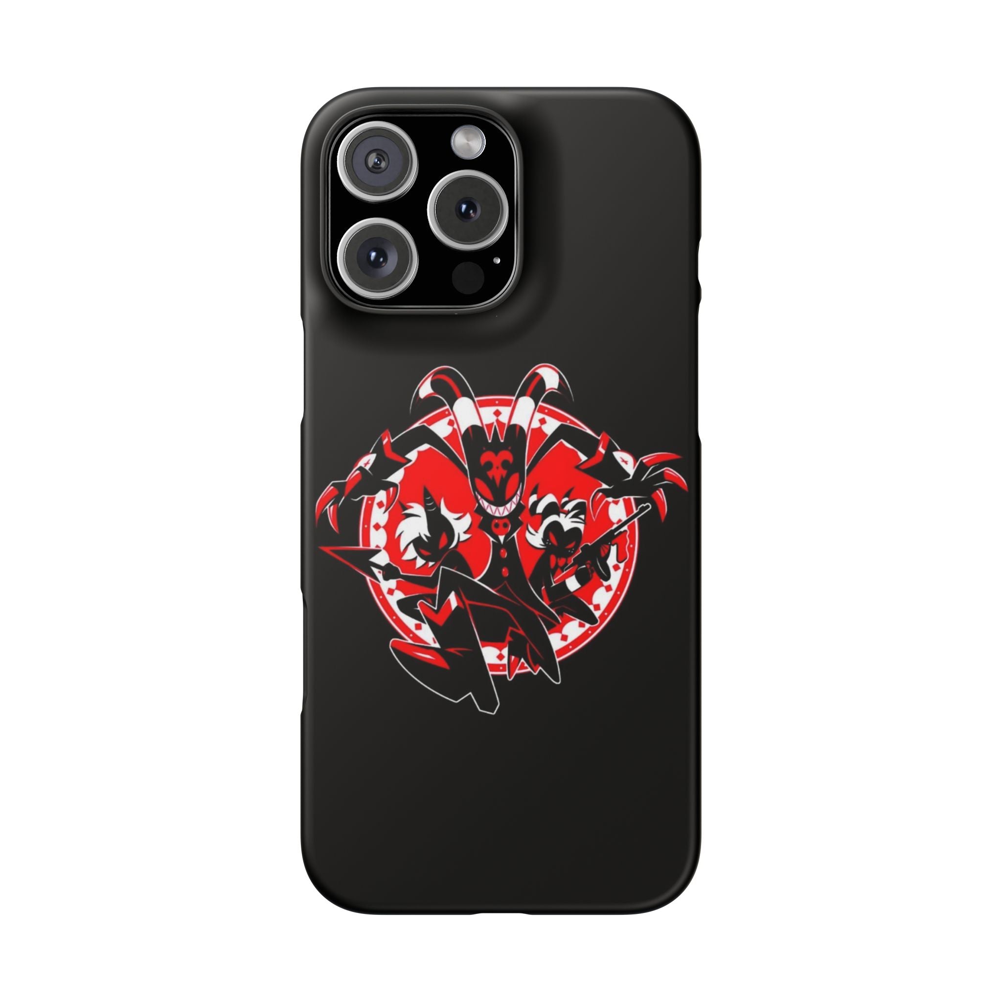 Helluva Boss I.M.P Logo Phone Case – Bold Style Meets Protection